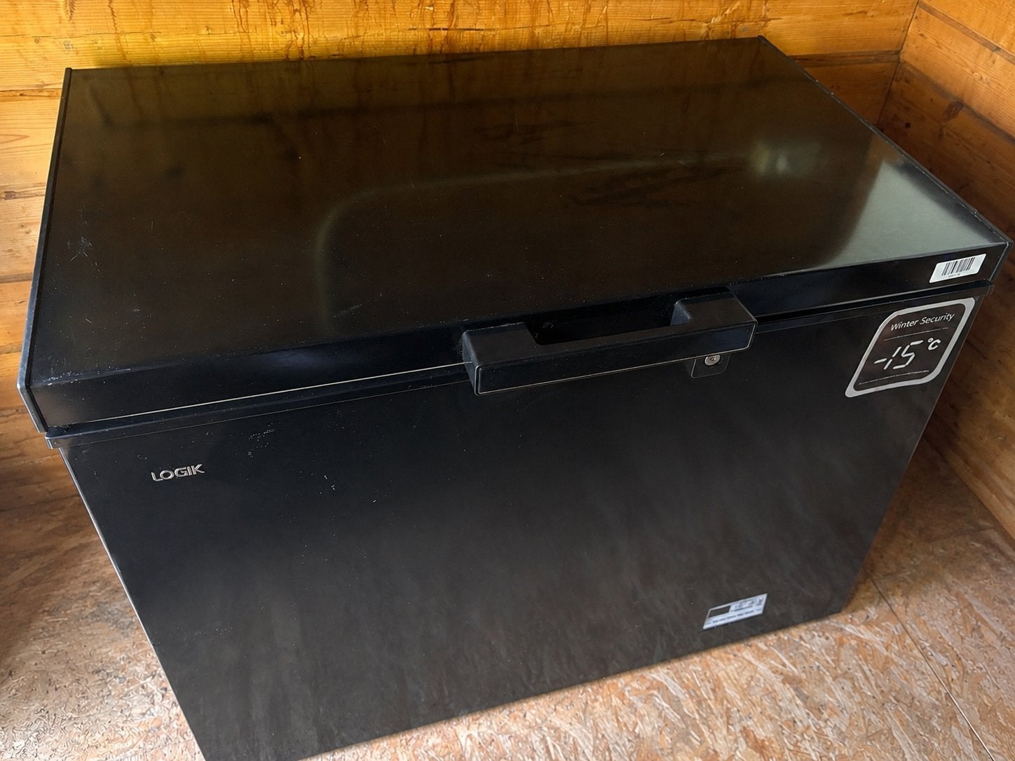 Vrieskist Logik 100 liter, Witgoed en Apparatuur, Vriezers en Diepvrieskisten, Vrieskist, Zo goed als nieuw, 90 cm of meer, Ophalen