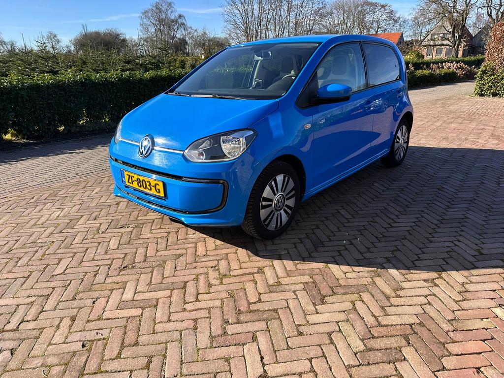 Volkswagen up! Elektromotor 82pk 5D 2016 Blauw, 37 €/maand, Up!, Elektrisch, Particulier