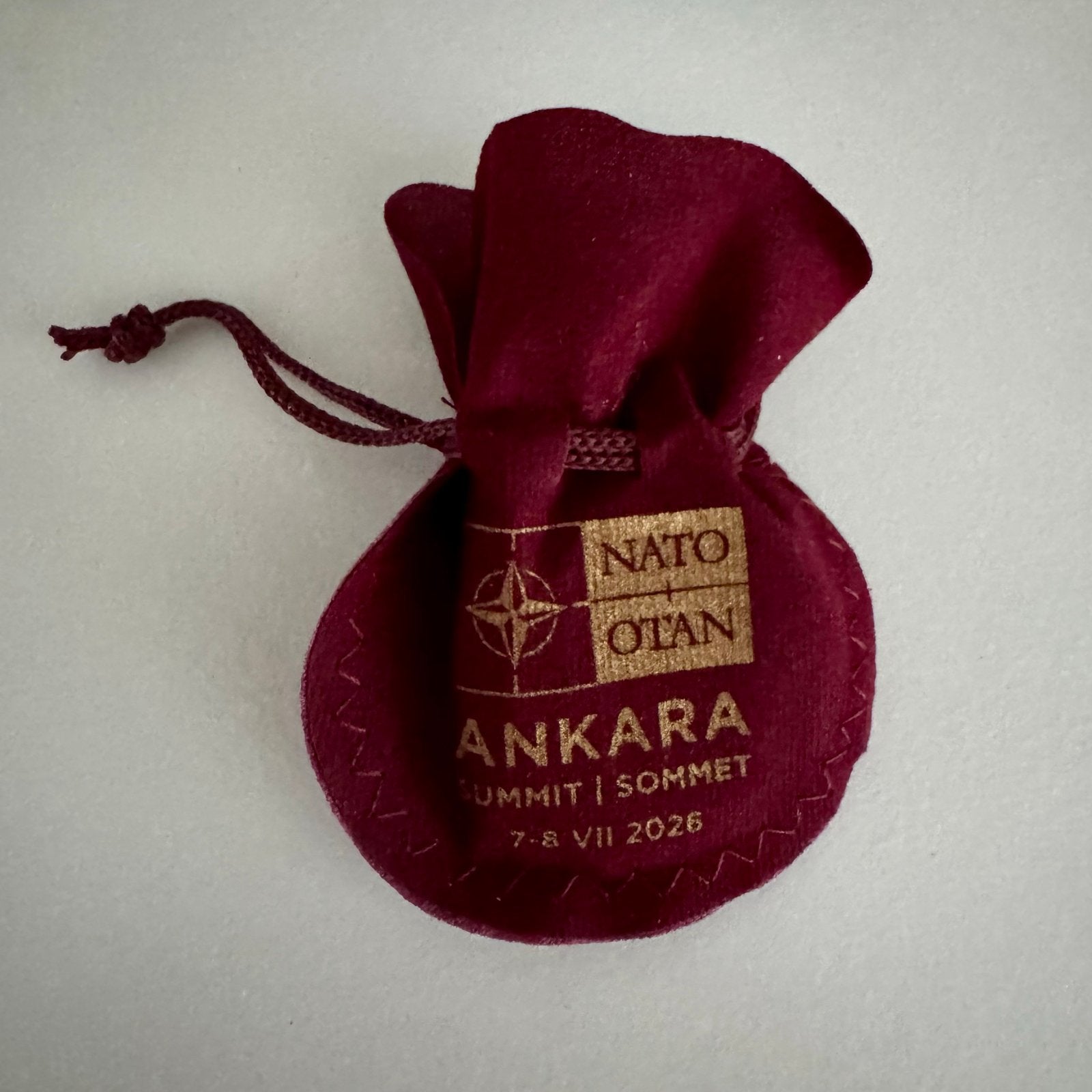 Turkse 50 Lira herdenkingsmunt NATO Ankara Summit 2026, Verzenden, Overige materialen, Buitenland