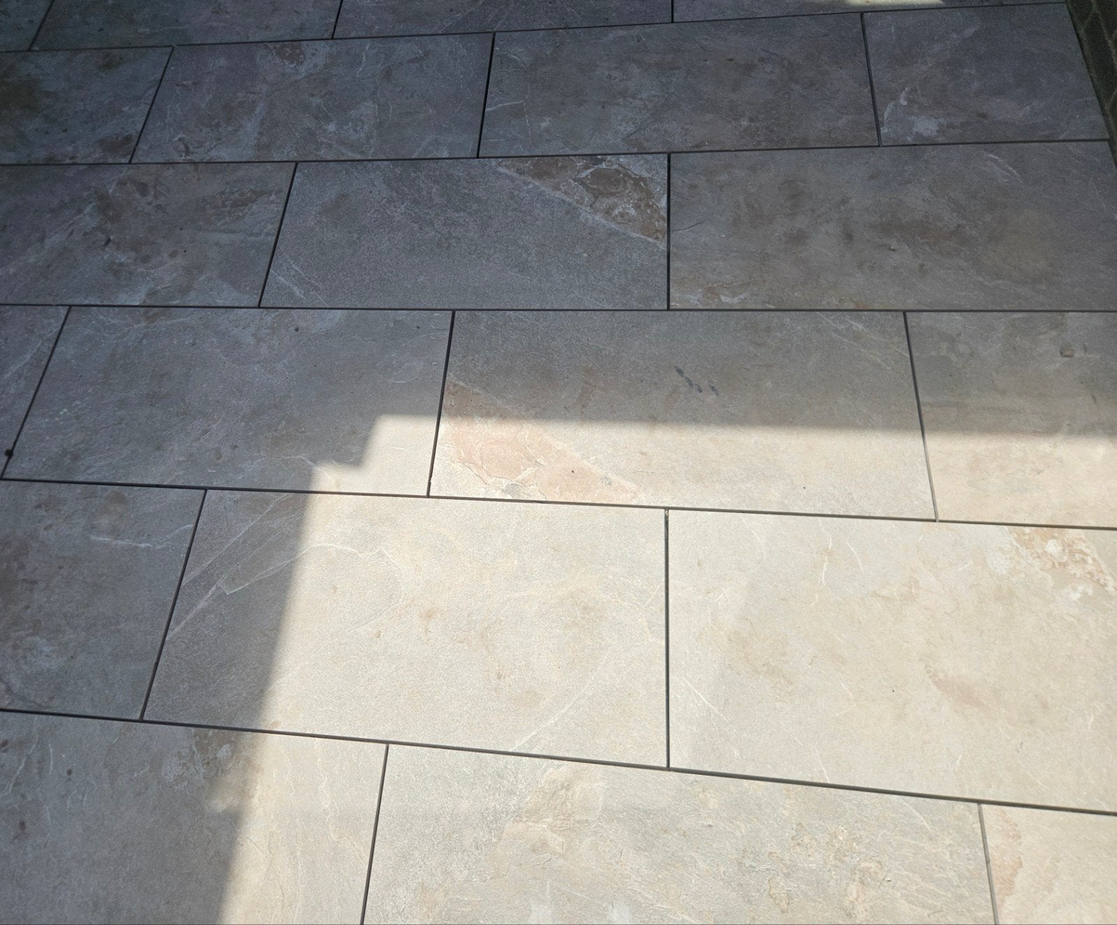 7m2 Keramische tuintegels 80x40x3cm grijs/brons, gloednieuw, Ophalen, Keramiek, Nieuw, 5 tot 10 m²