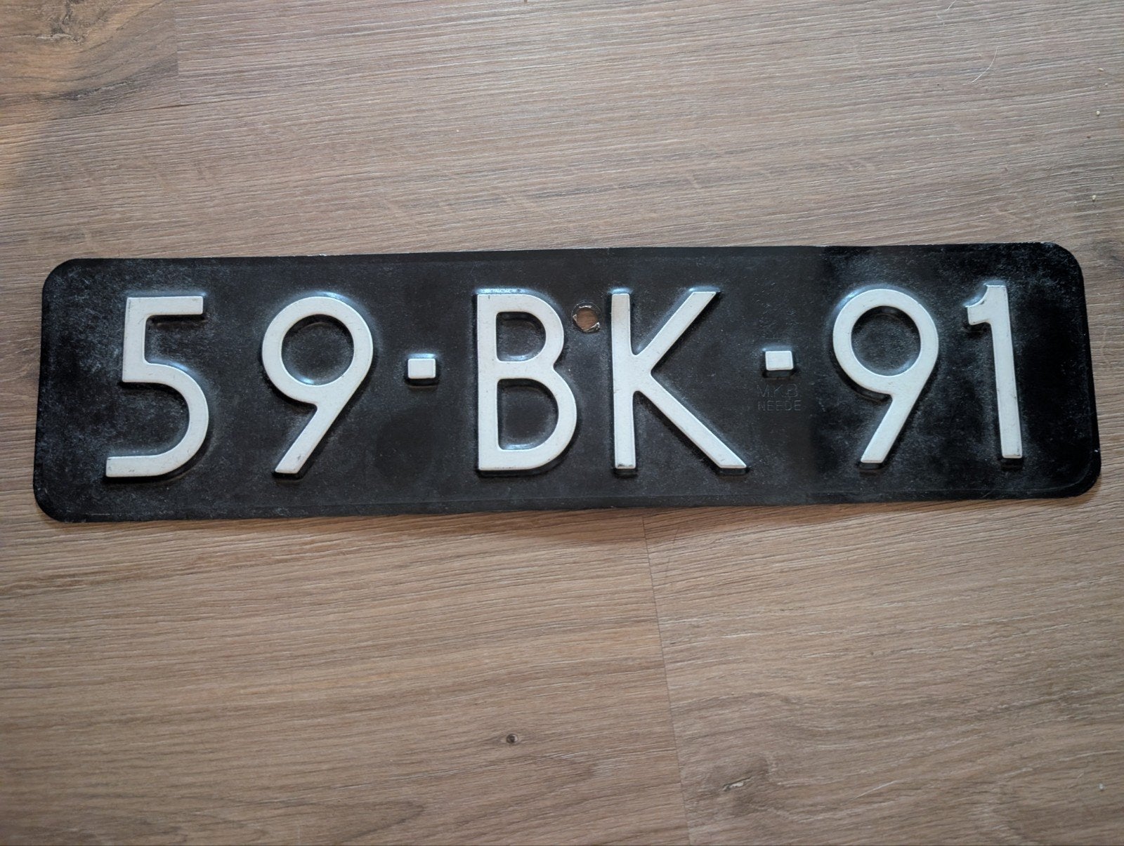 Jaren 70 kentekenplaat, Ophalen of Verzenden