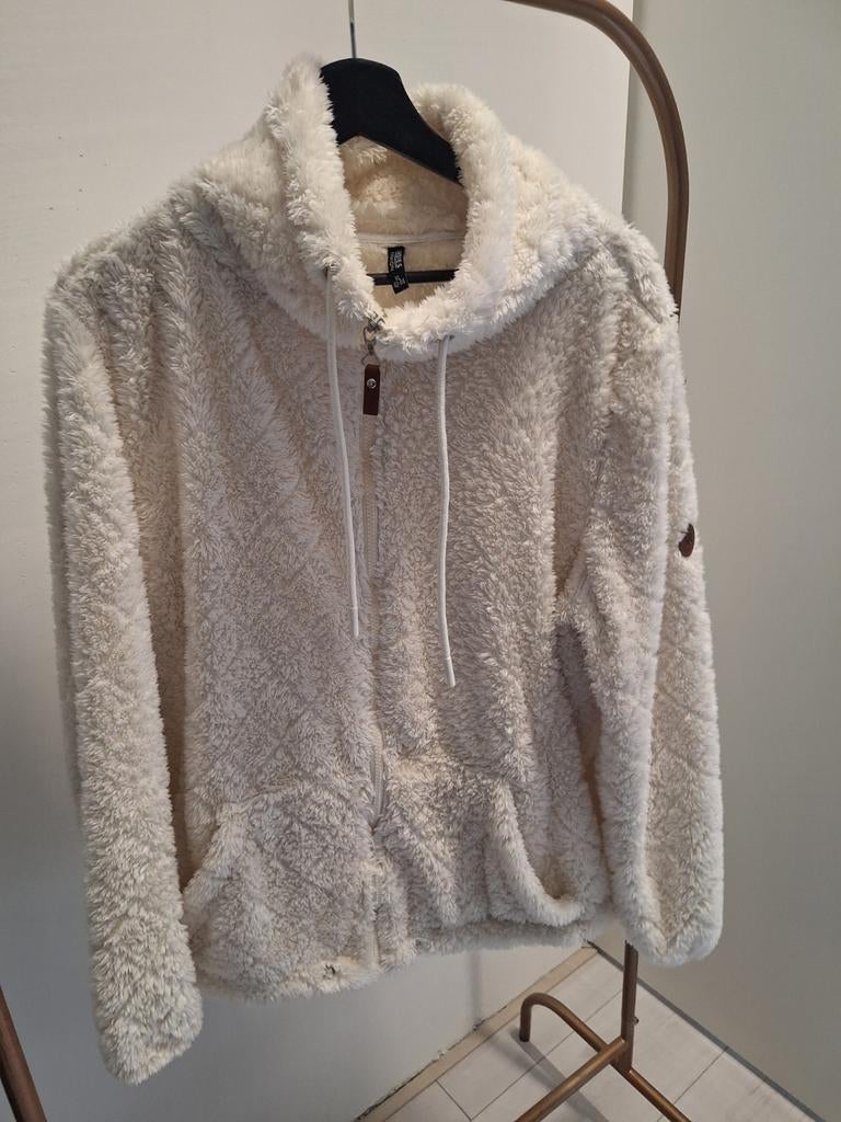 Wit warm vest maat XL, Kleding | Dames, Truien en Vesten, Ophalen of Verzenden, Zo goed als nieuw, Maat 46/48 (XL) of groter, Wit
