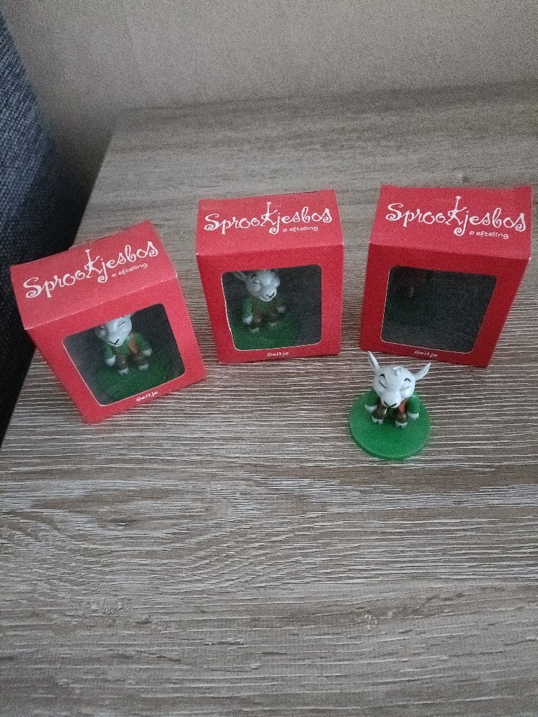 Efteling sprookjesbos figuurtjes, Ophalen, Zo goed als nieuw, Beeldje of Poppetje