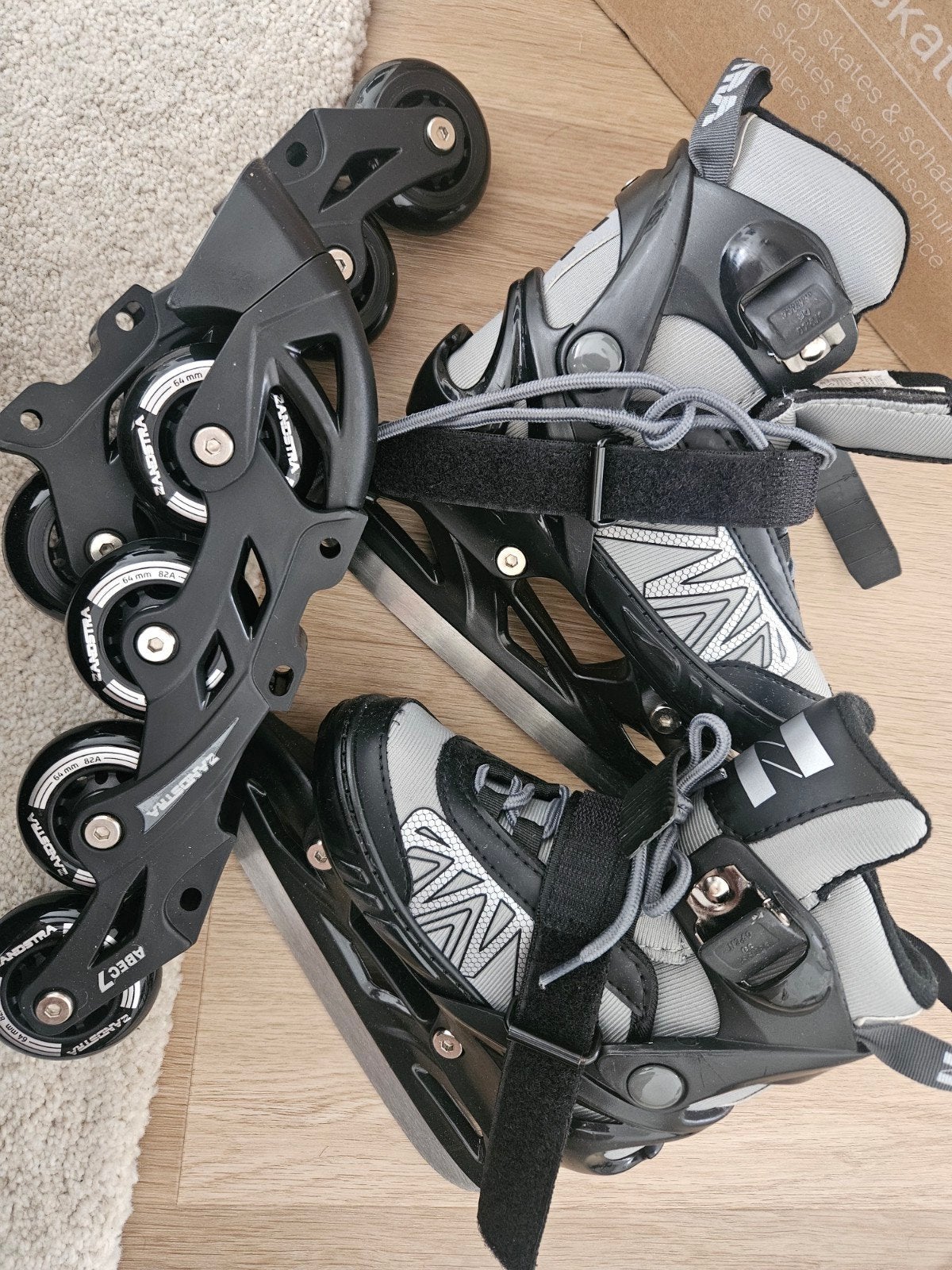 Zandstra 2-in-1 Combo Schaatsen en Skates (Maat 29-32), Sport en Fitness, Ophalen, Zo goed als nieuw, Combinoren, Zandstra