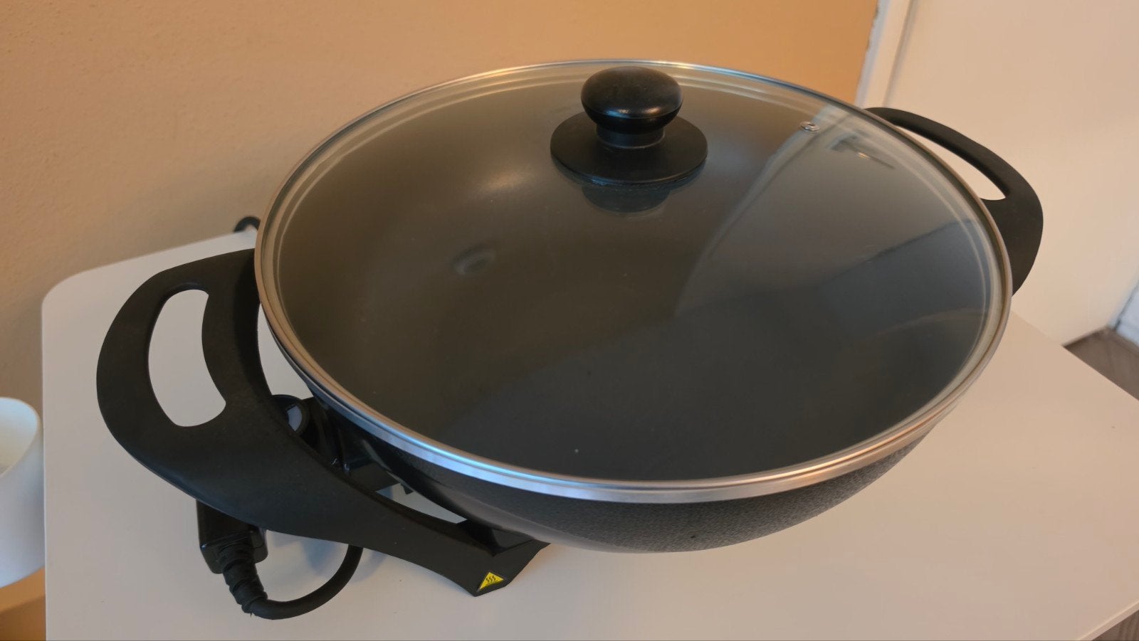 Quigg elektrische wok, Ophalen of Verzenden, Wok