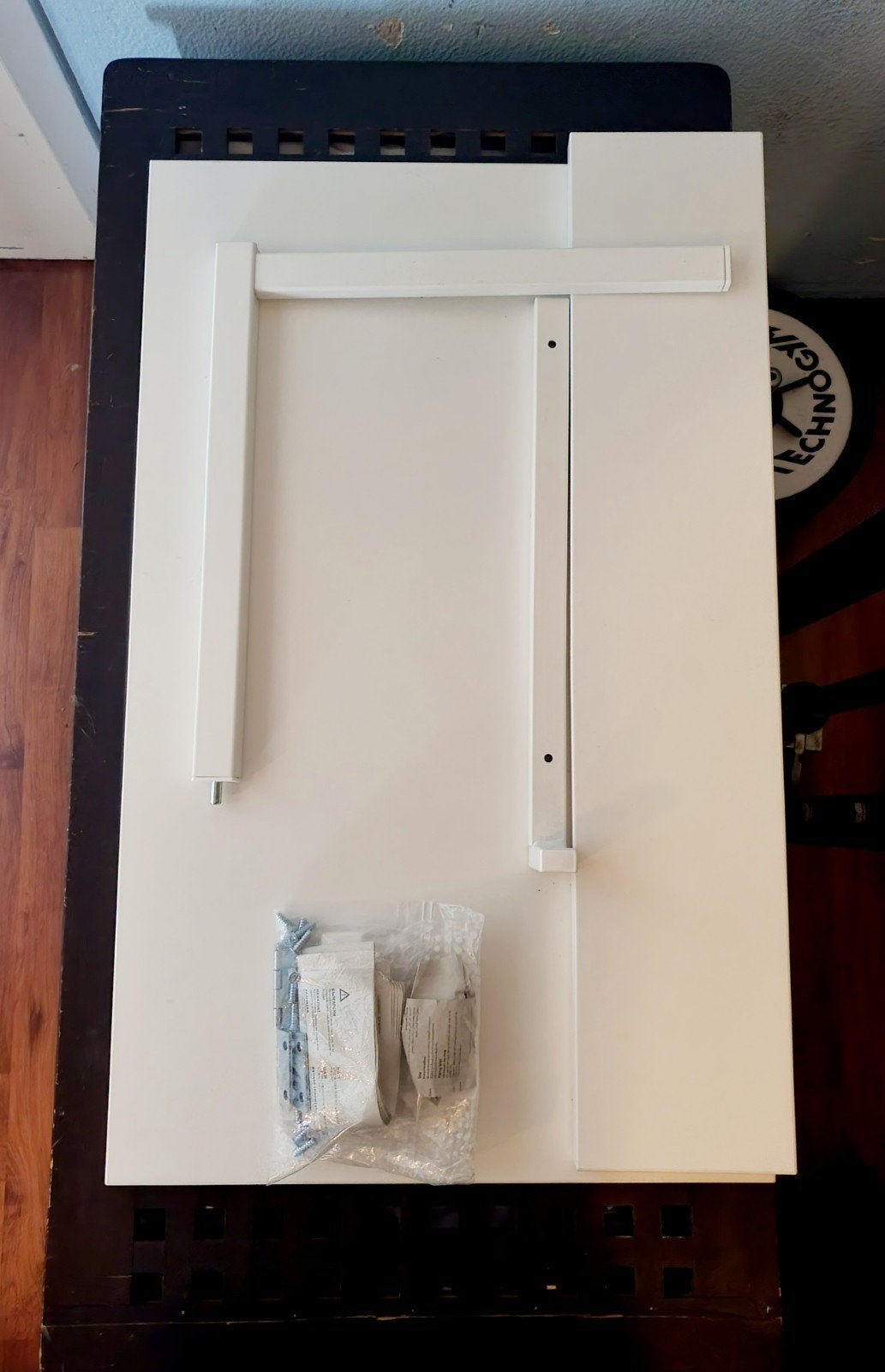 IKEA Norberg wandtafel, klaptafel wit, Ophalen, Nieuw, Rechthoekig, 55 tot 75 cm