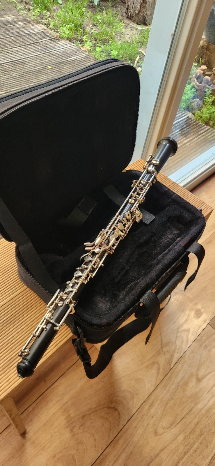 Fossati J10 conservatorium hobo – compleet met koffer & acce, Muziek en Instrumenten, Blaasinstrumenten | Hobo's, Ophalen of Verzenden