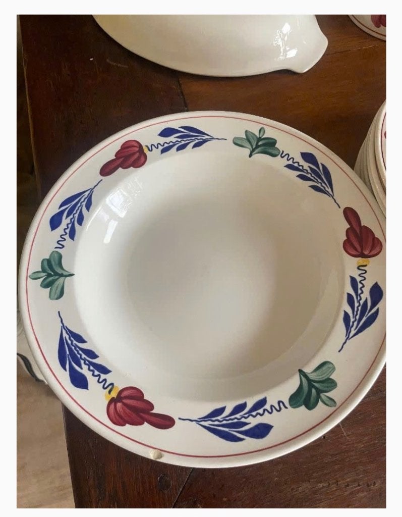 Boerenbont servies, Huis en Inrichting, Keuken | Servies, Ophalen, Gebruikt, Overige merken, Overige typen
