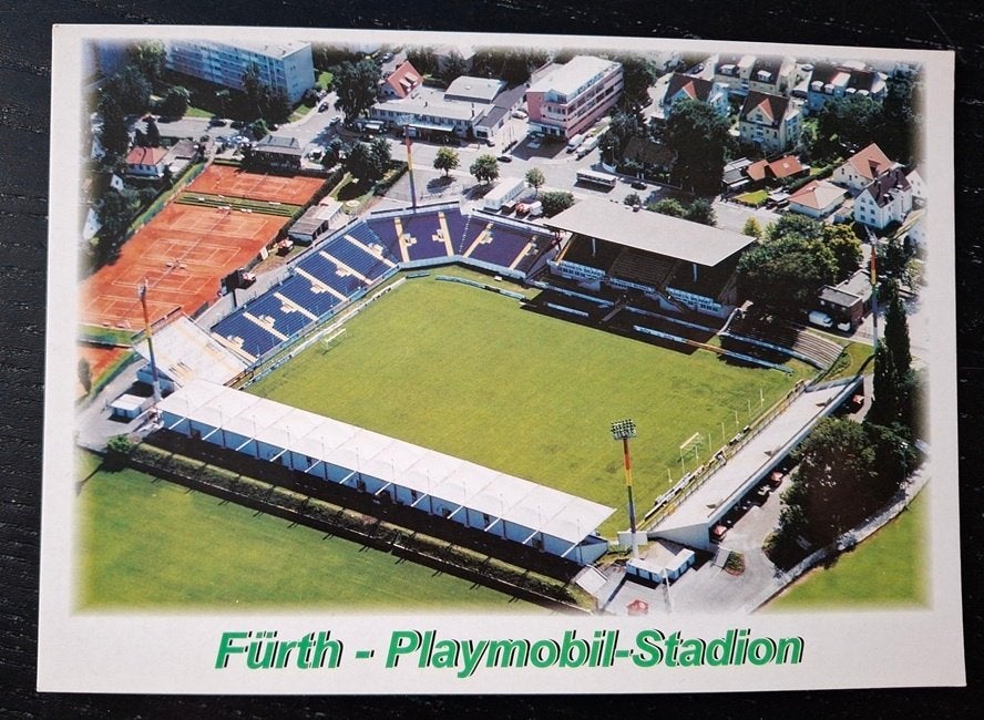 Stadion Ansichtkaart Furth, Ophalen, Zo goed als nieuw, Buitenlandse clubs, Poster, Plaatje of Sticker