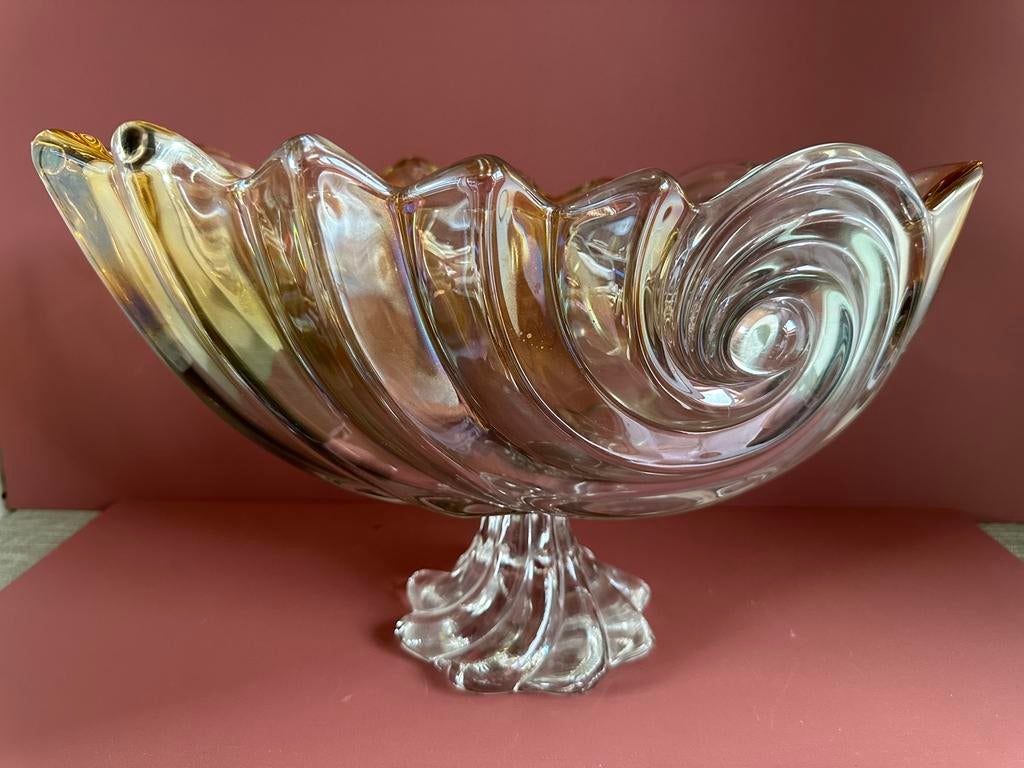 Vintage Walther Glas Fruitschaal, Ophalen of Verzenden
