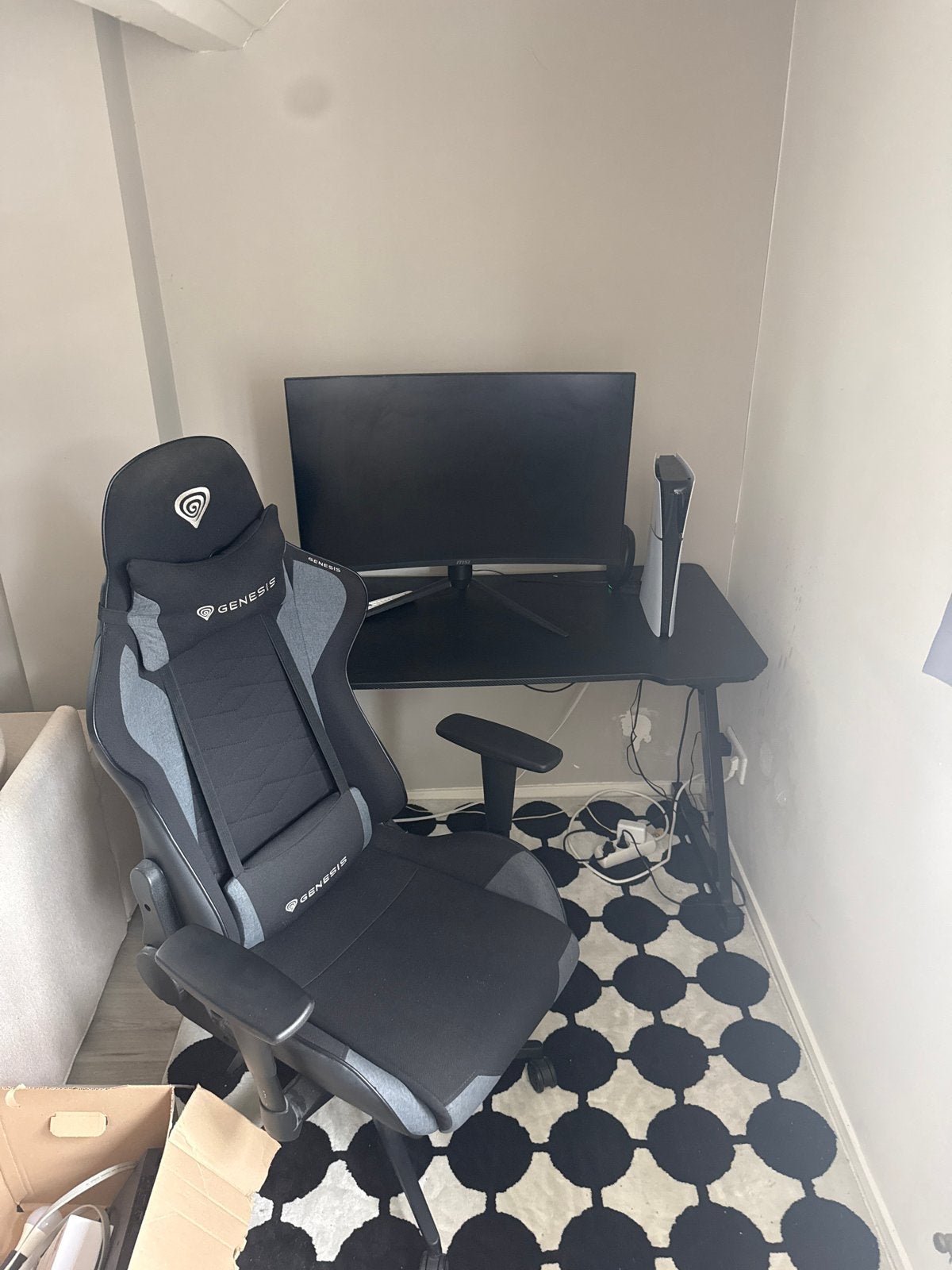 Complete Gaming Setup: MSI Monitor, Bureau & Gamingstoel, Computers en Software, Monitoren, Curved, VA, Ophalen, Gaming