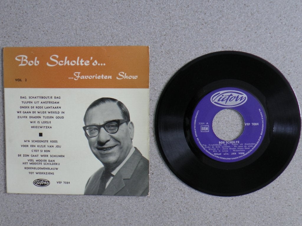 Bob Scholte's  - Favortieten show VINYL SINGLE, Gebruikt, 7 inch, Pop, Fotohoes