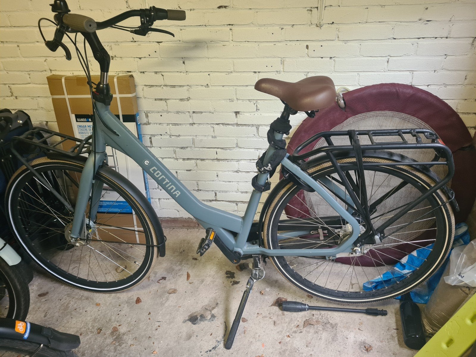 Cortina moederfiets