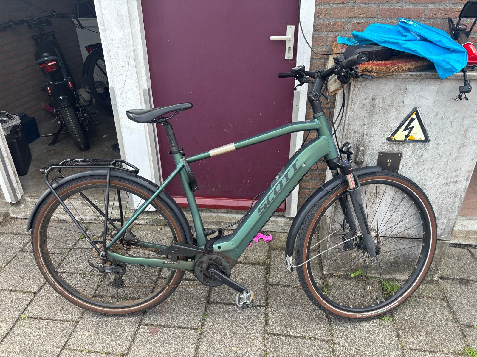 Scott e-ride e-bike met speedchip (35 km/u), Ophalen of Verzenden, Zo goed als nieuw, Overige merken