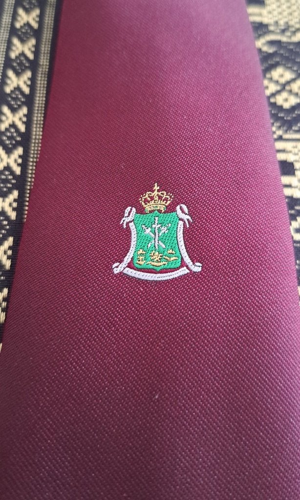 KVEO stropdas rood Koninklijke Vereniging van Eervol, Ophalen of Verzenden, Landmacht, Nederland, Kleding of Schoenen