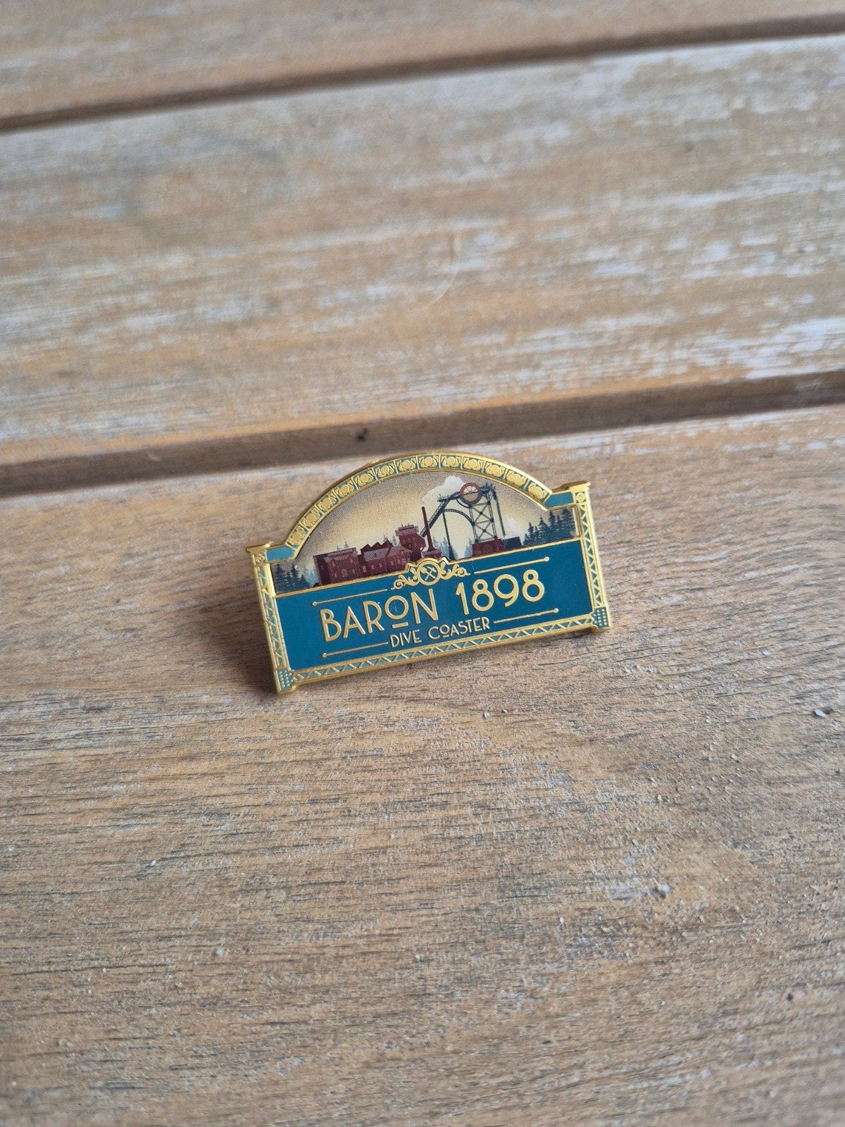 Efteling Pin Baron 1898, Ophalen of Verzenden, Nieuw, Button of Speldje