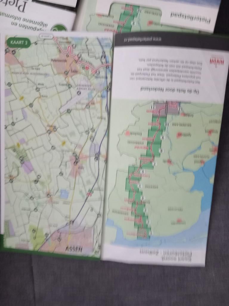 Pieterpad op de fiets: complete routekaarten en tips, Boeken, Overige merken, Fiets- of Wandelgids, Ophalen of Verzenden, Zo goed als nieuw