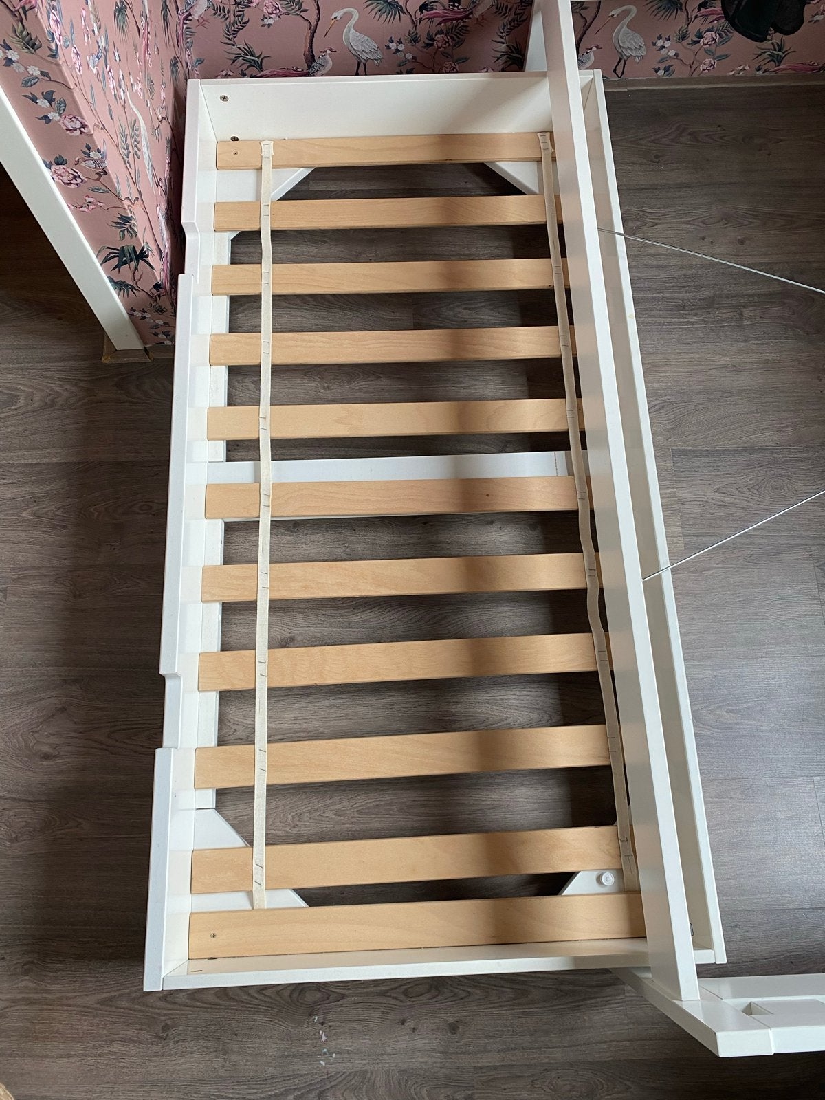 Bopita bedframe met lattenbodem (140x70 cm), Ophalen, Gebruikt, 70 tot 85 cm, Lattenbodem