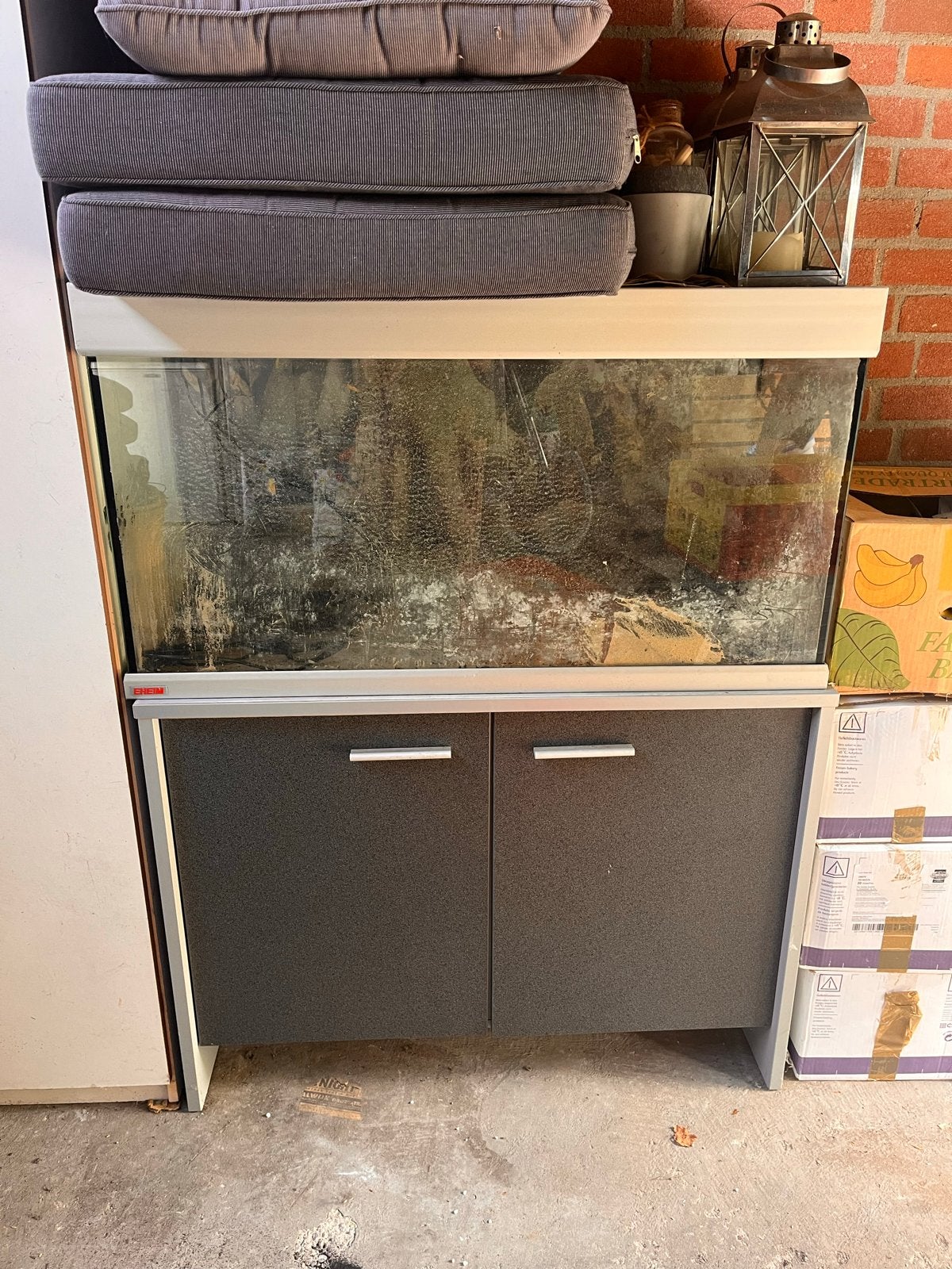 Aquarium 180L, Ophalen, Inclusief toebehoren, Aquariummeubel