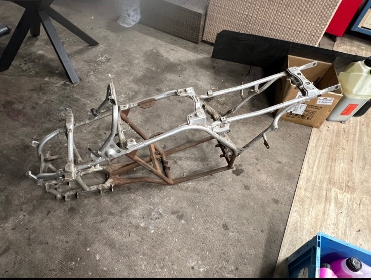 Yamaha banshee 350 yfz Frame met blok 420cc, Motoren, Onderdelen | Yamaha, Ophalen of Verzenden