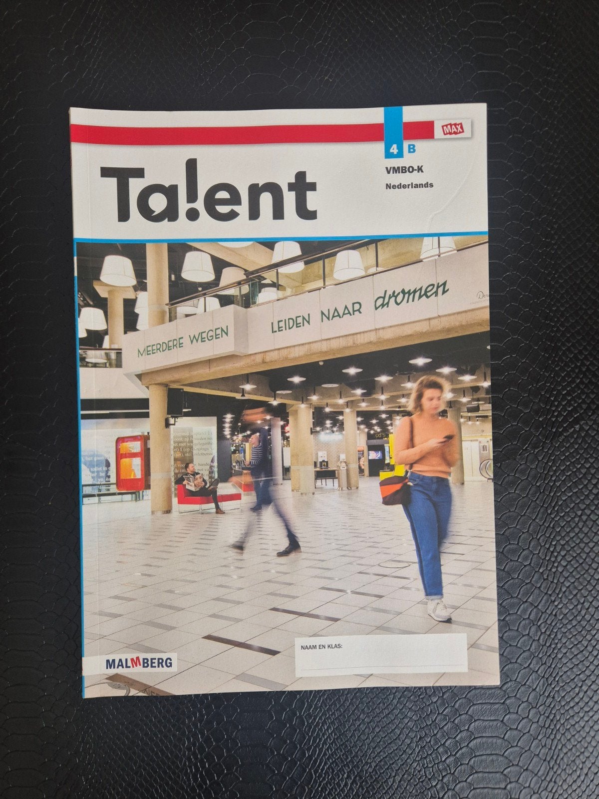 Ta!ent 4 VMBO-K Nederlands - Leerwerkboek - 2 stuks, Boeken, Malmberg, Ophalen of Verzenden, Zo goed als nieuw, Nederlands