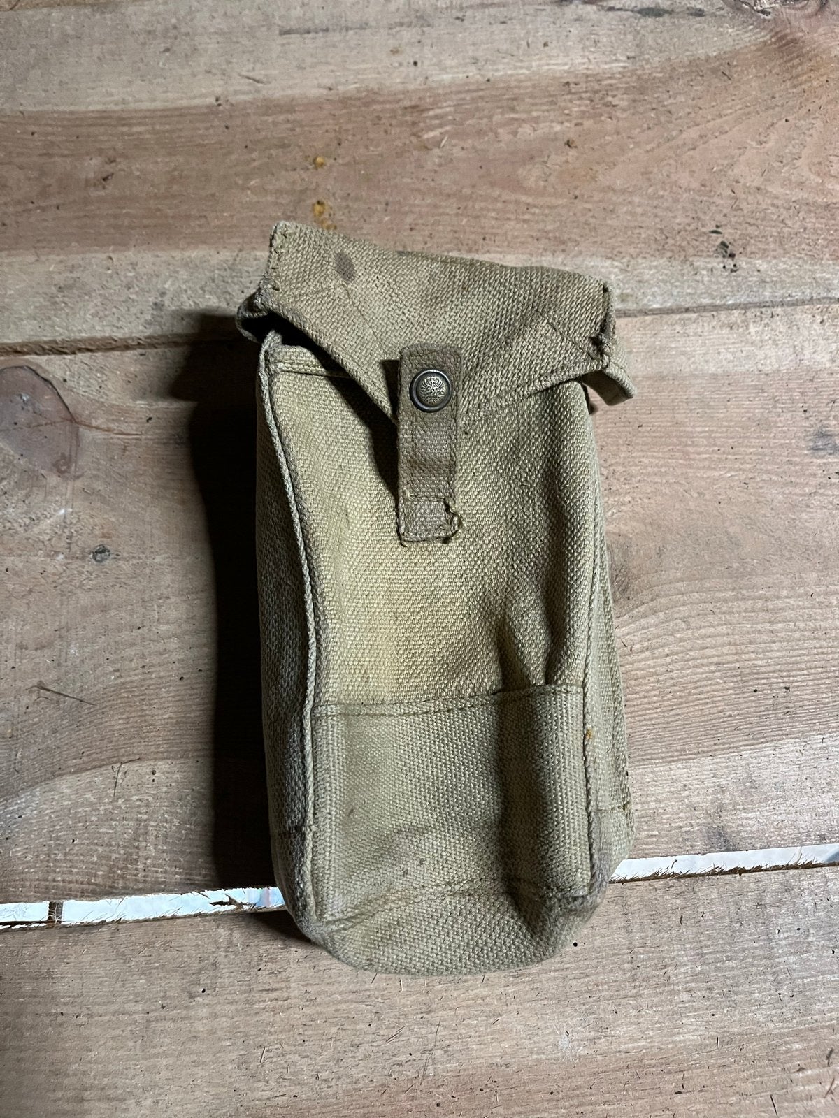 Originele Bren gun pouch gedateerd 1944, Verzamelen, Ophalen of Verzenden, Landmacht, Engeland, Overige typen