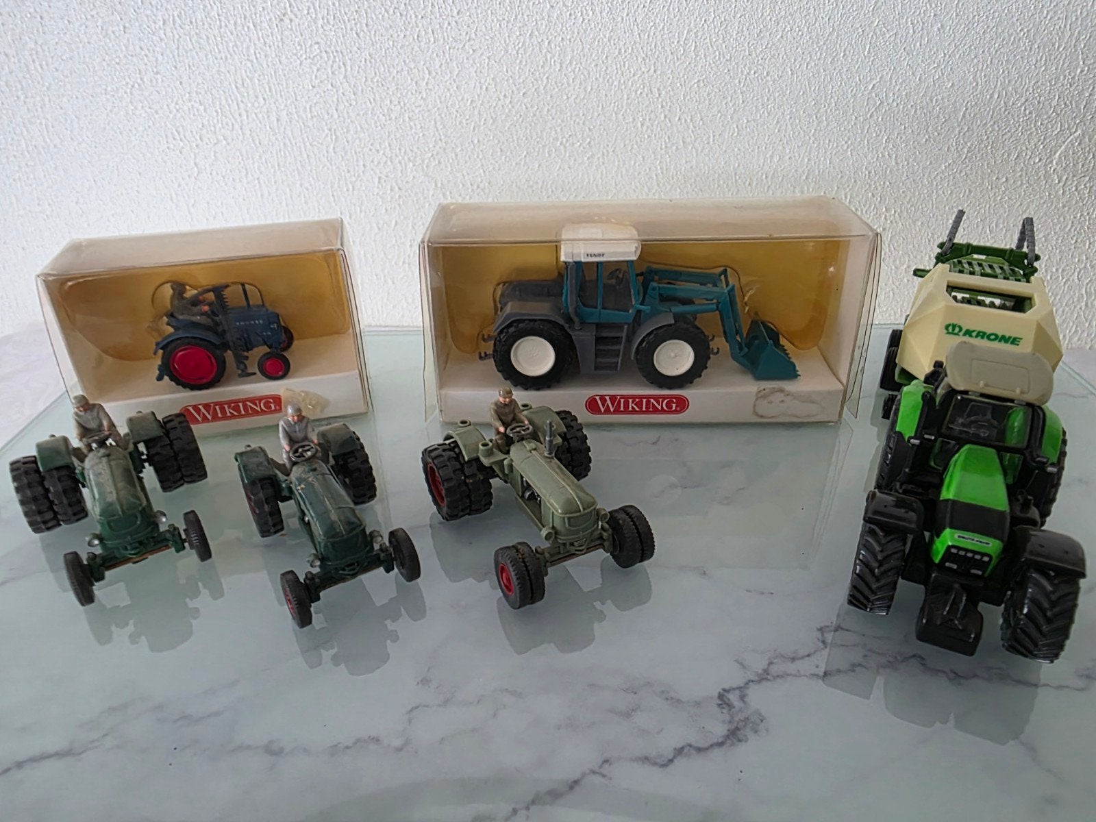 Wiking Trekkers en Landbouwvoertuigen 1:87 - Diverse Merken, Ophalen of Verzenden, Gebruikt, Tractor of Landbouw