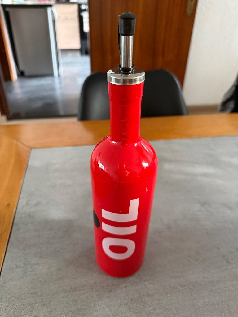 Olijfolie fles, Kan, Overige merken, Ophalen of Verzenden, Zo goed als nieuw