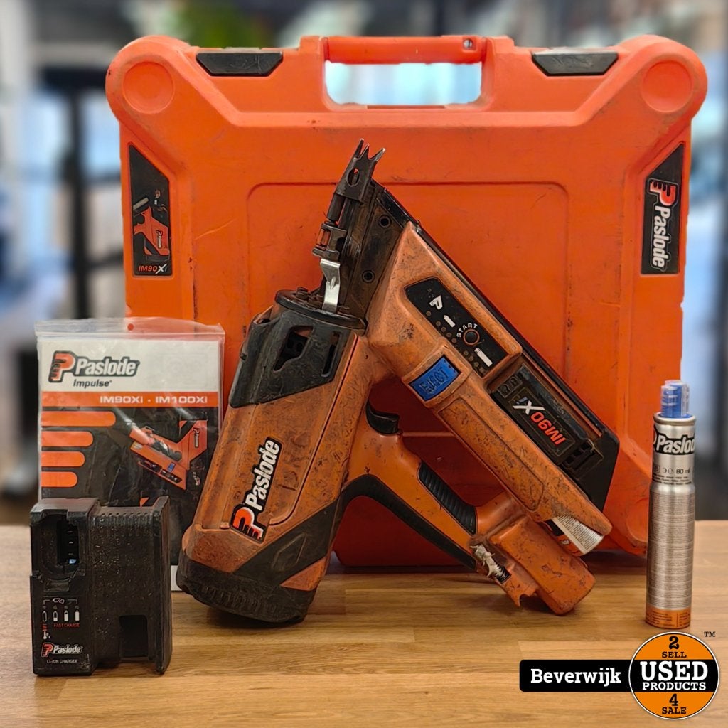 Paslode IM90XI Impulse Schiethamer 50-90MM - Gebruikt, Flex Ltd., Gebruikt, https://flex.com/contact-us, Nobelstraat 10, 5807 GA Oostrum LB, Limburg, Nederland