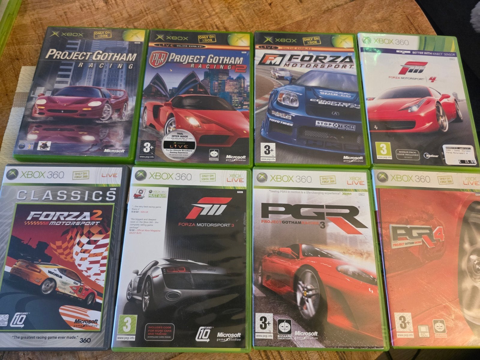 Racegames selectie voor Xbox en Xbox 360, Ophalen of Verzenden, Gebruikt