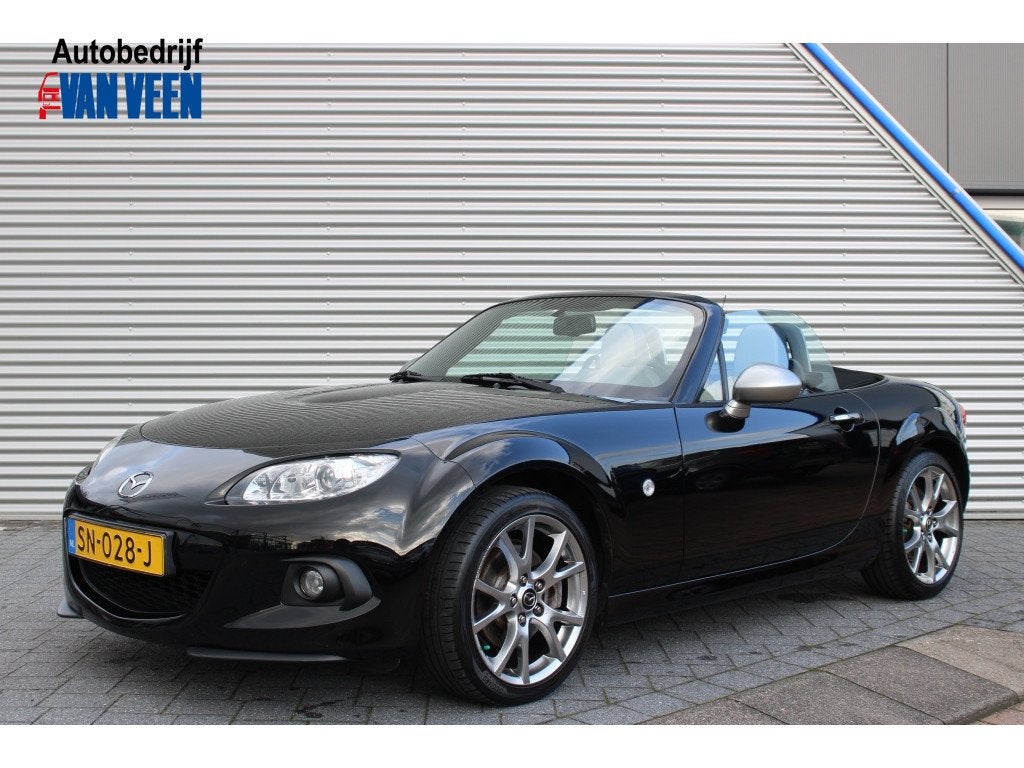 Mazda MX-5 1.8 Hanabi | Leder | Navi | Cruise | Clima | Lich, 127 pk, Euro 5, Achterwielaandrijving, 4 cilinders