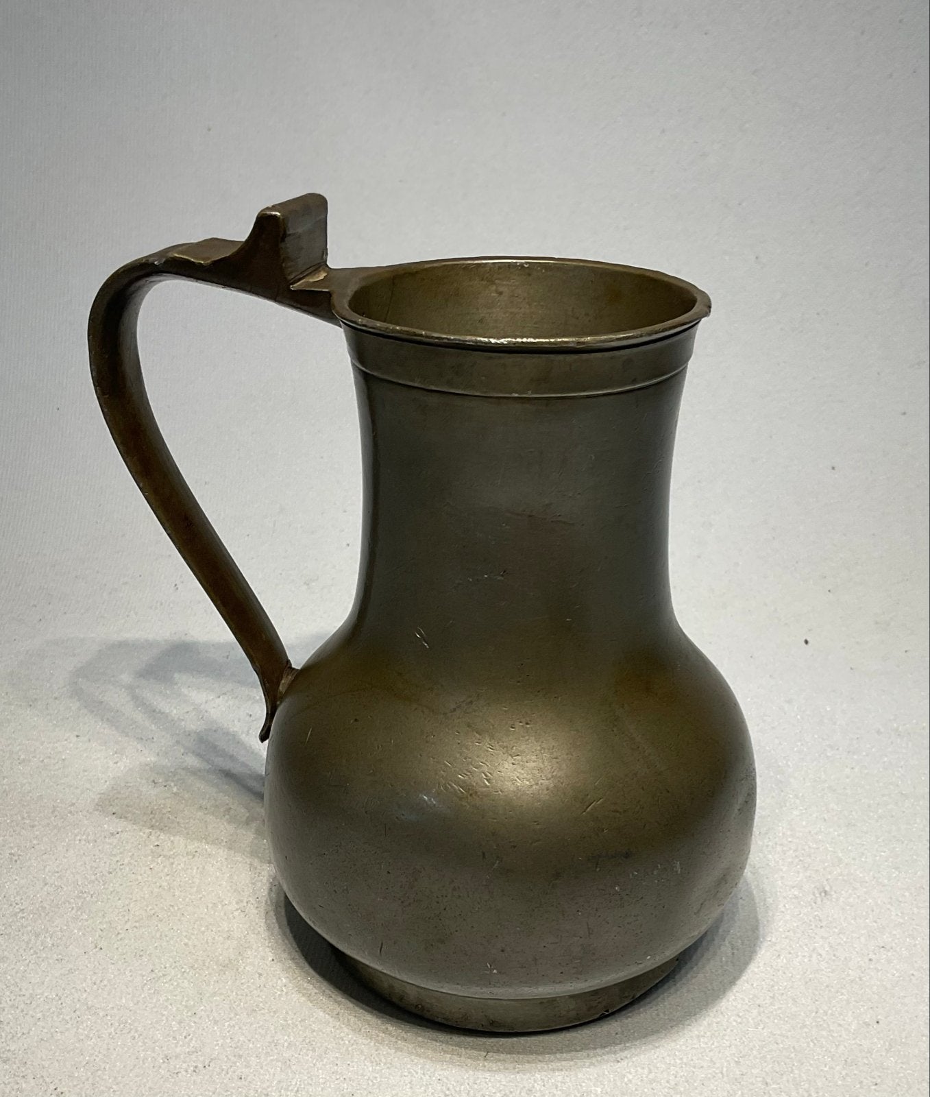 Antiek Tinnen Maatkannetje uit Antwerpen, ca. 1796-1834, Antiek en Kunst, Antiek | Tin, Ophalen of Verzenden