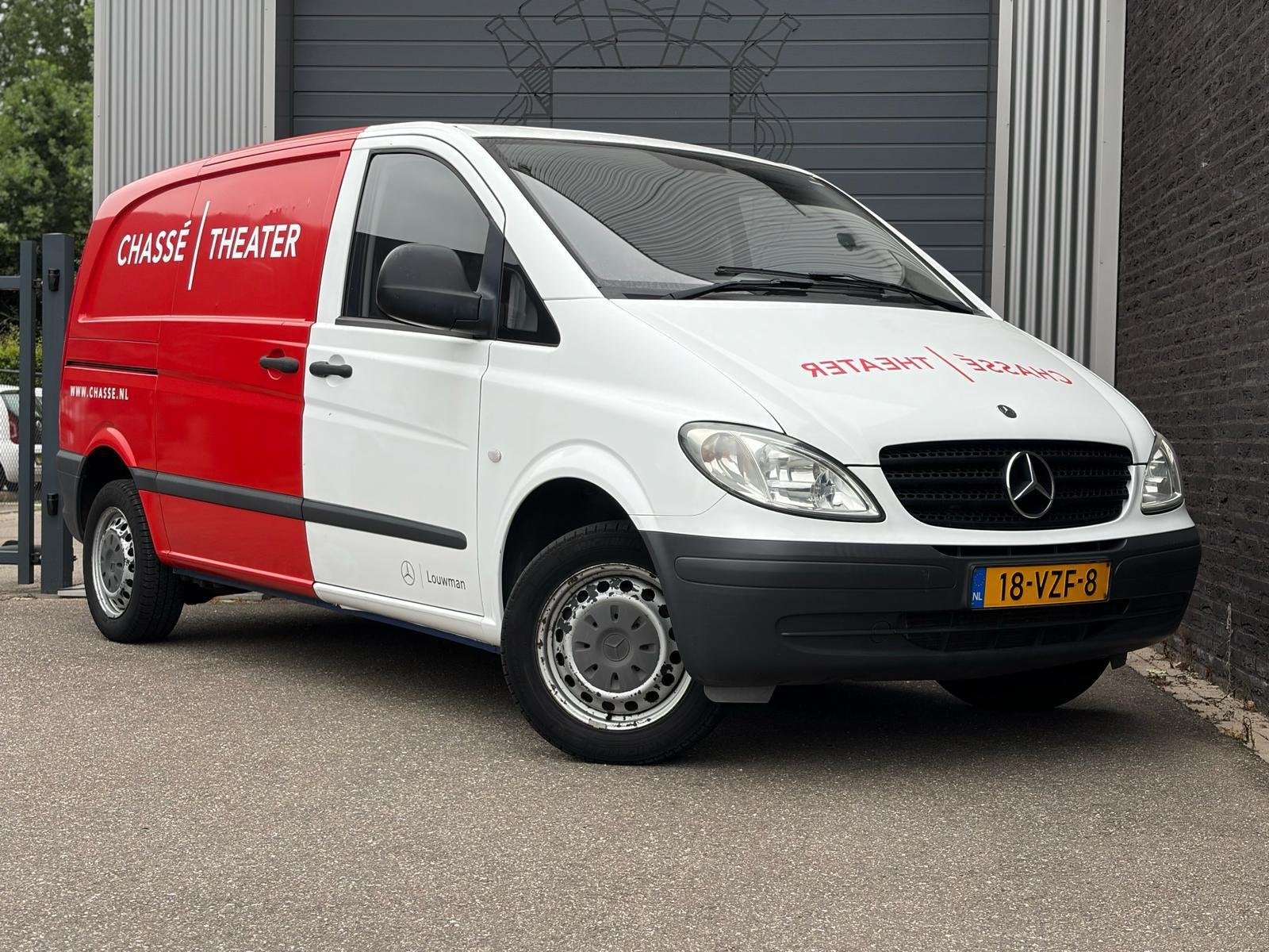Mercedes-Benz Vito 109 CDI 320 Lang Amigo Airco|Nap, Gebruikt, Electronic Stability Program (ESP), Bedrijf, Grijs