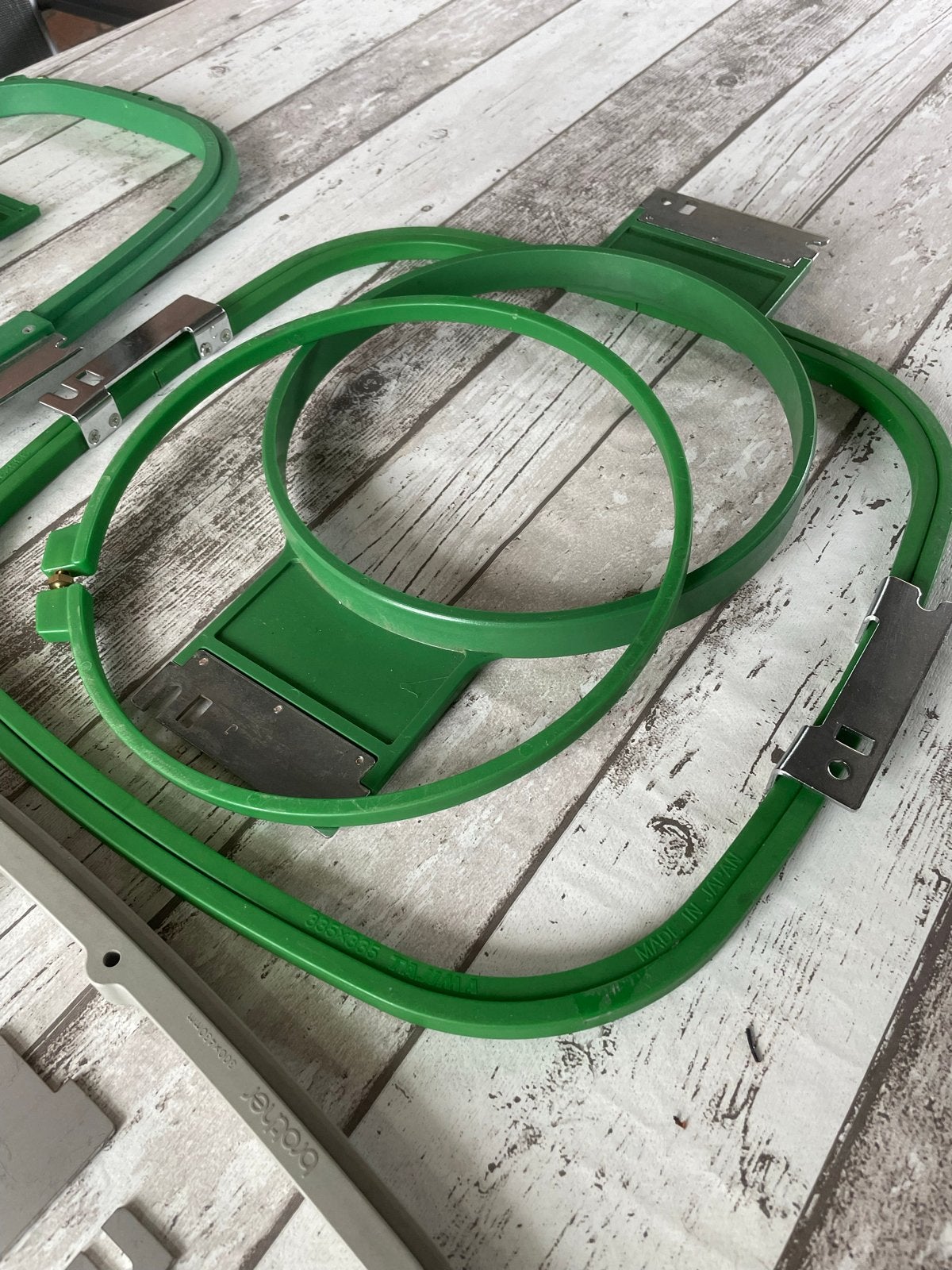 Borduurringen set voor borduurmachines, Ophalen of Verzenden, Gebruikt, Overige typen