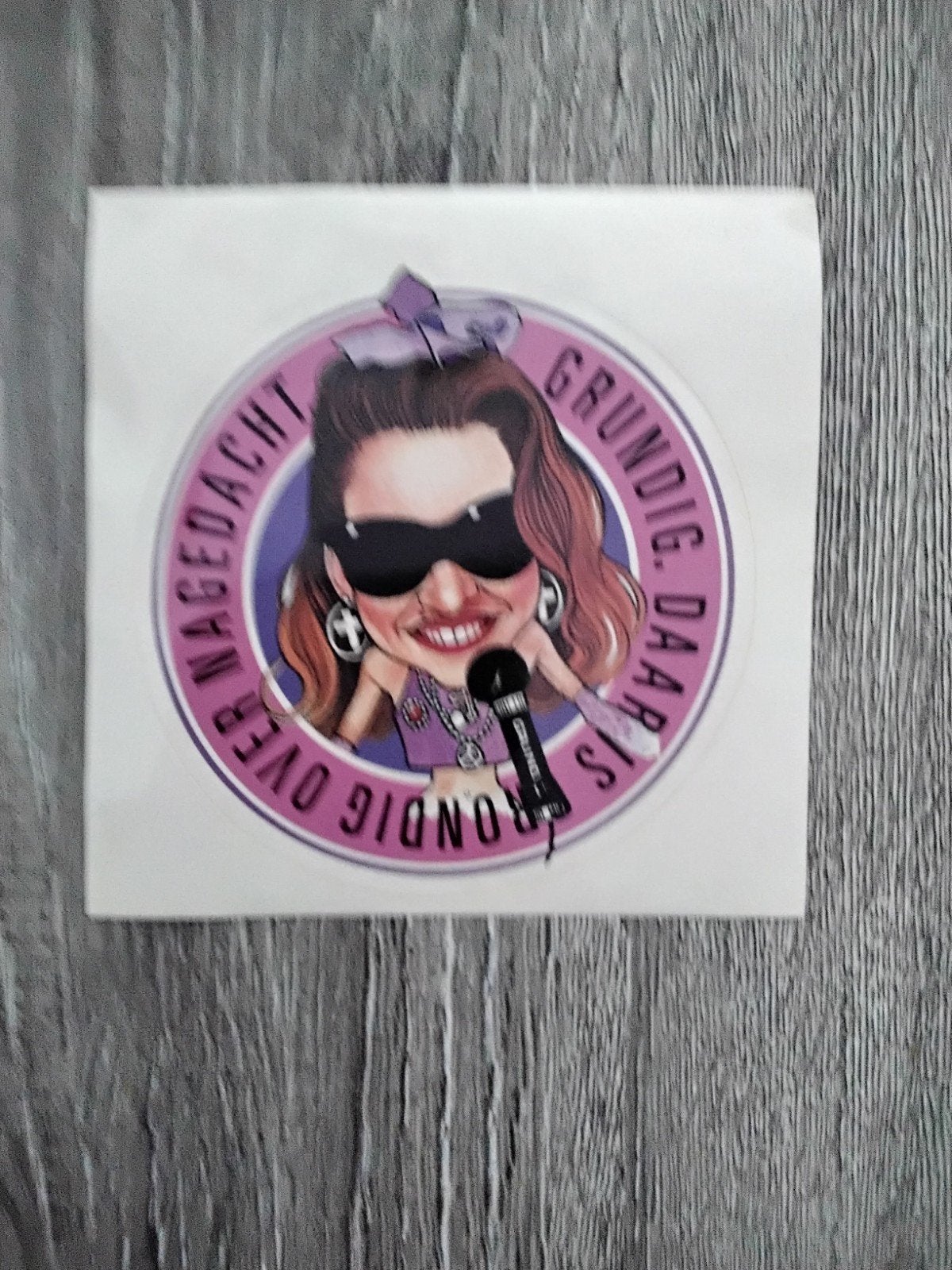 Madonna sticker, Ophalen of Verzenden, Zo goed als nieuw