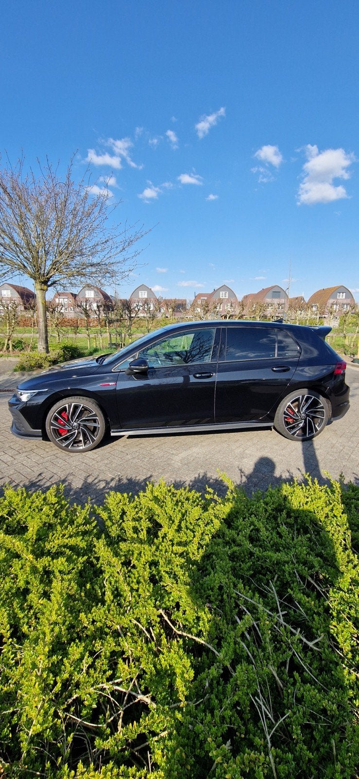 Volkswagen Golf 2.0 GTI Clubsport OPF 221KW Dsg7 2022 Zwart, Auto's, Volkswagen, 4 cilinders, 1984 cc, Alcantara, Zwart