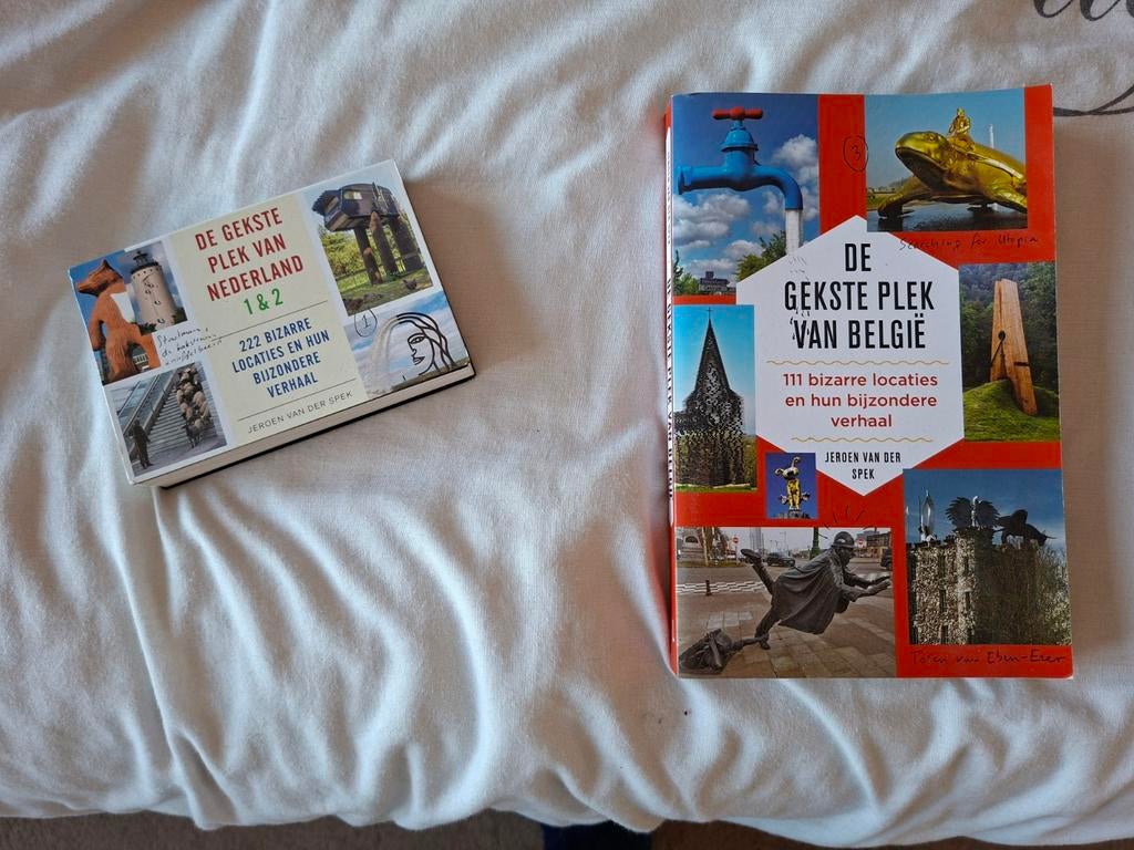 De gekste plek van België & Nederland - Jeroen van der Spek, Boeken, Ophalen of Verzenden, Benelux, Gelezen, Overige merken