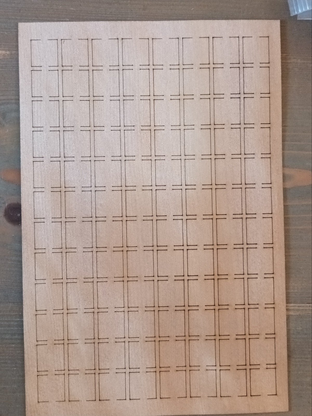 2x2 cm Vierkantjes uit fineer, Ophalen of Verzenden