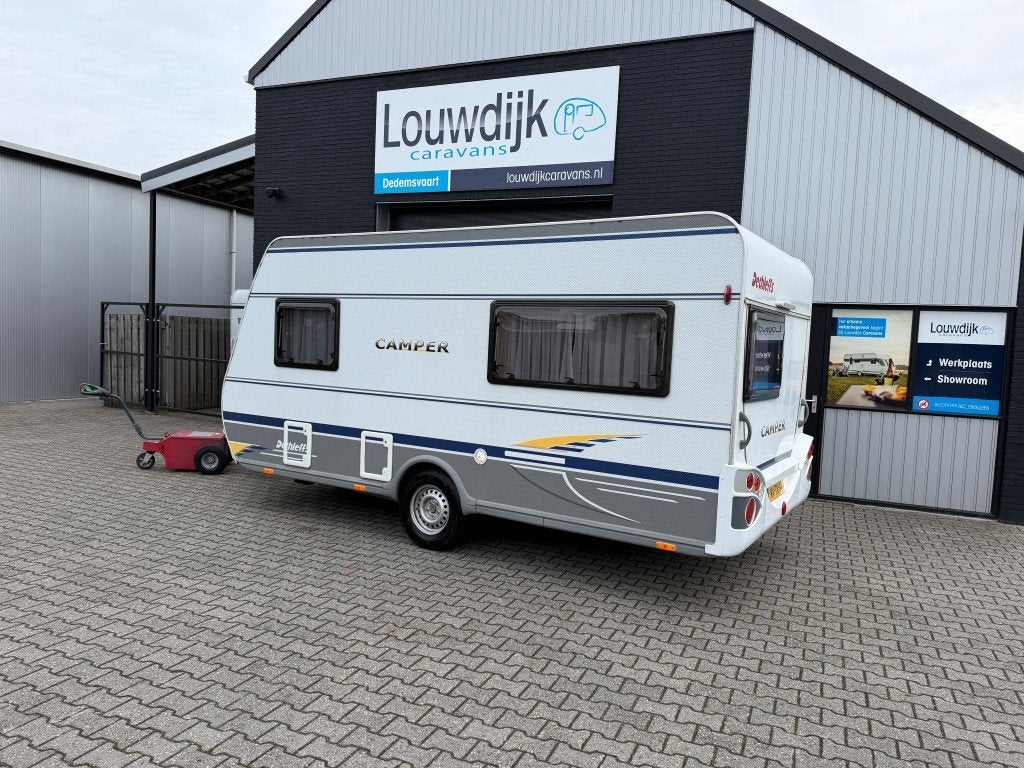 DETHLEFFS Camper 440 DB ’07 (Vastbed, Treinzit), Caravans en Kamperen, Vast bed, Bedrijf, Treinzit, 750 - 1000 kg