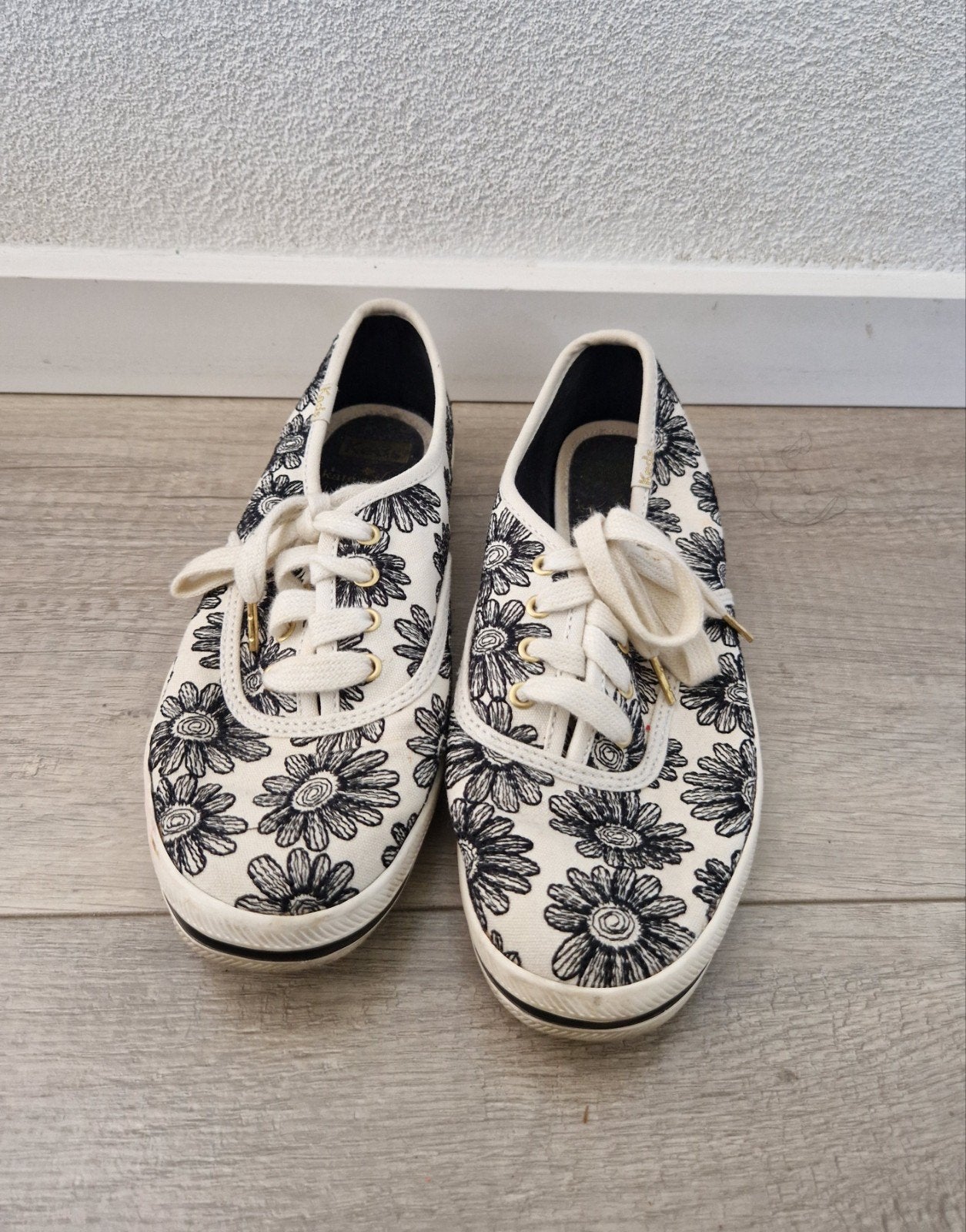 kate spade keds sneakers gympen maat 37 madeliefjes daisy, Ophalen of Verzenden