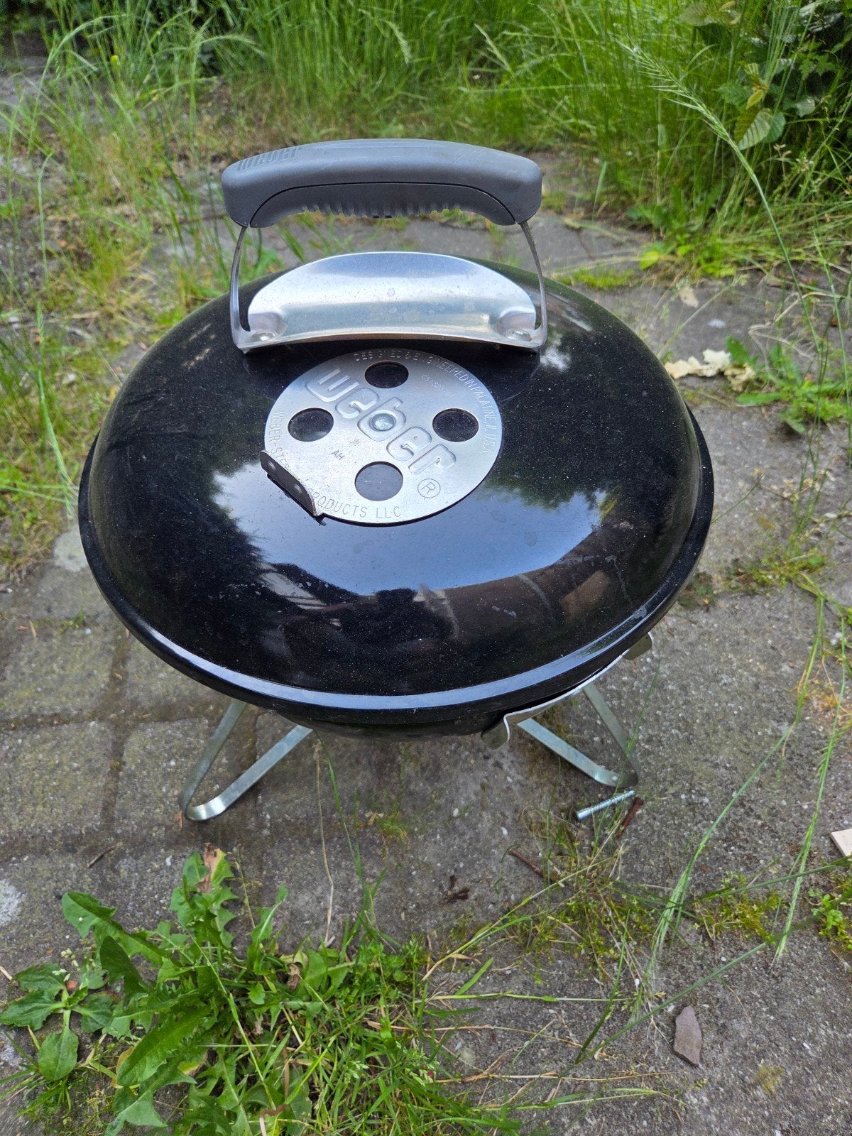 bbq/ weber barbecue/ mini bbq, Tuin en Terras, Ophalen, Gebruikt, Weber