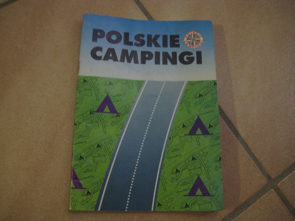 oude campinggids van Polen, Boeken, Verzenden, Europa, Campinggids, Gelezen