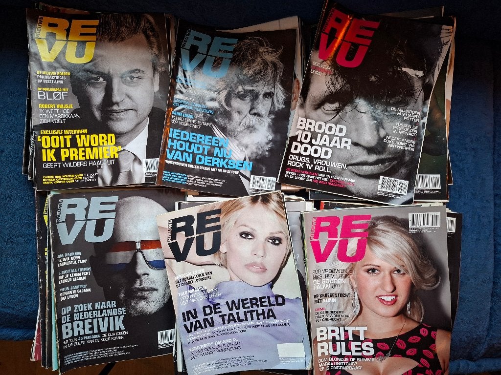Nieuwe Revu jaargang 2011 - niet compleet, Ophalen of Verzenden, Gelezen