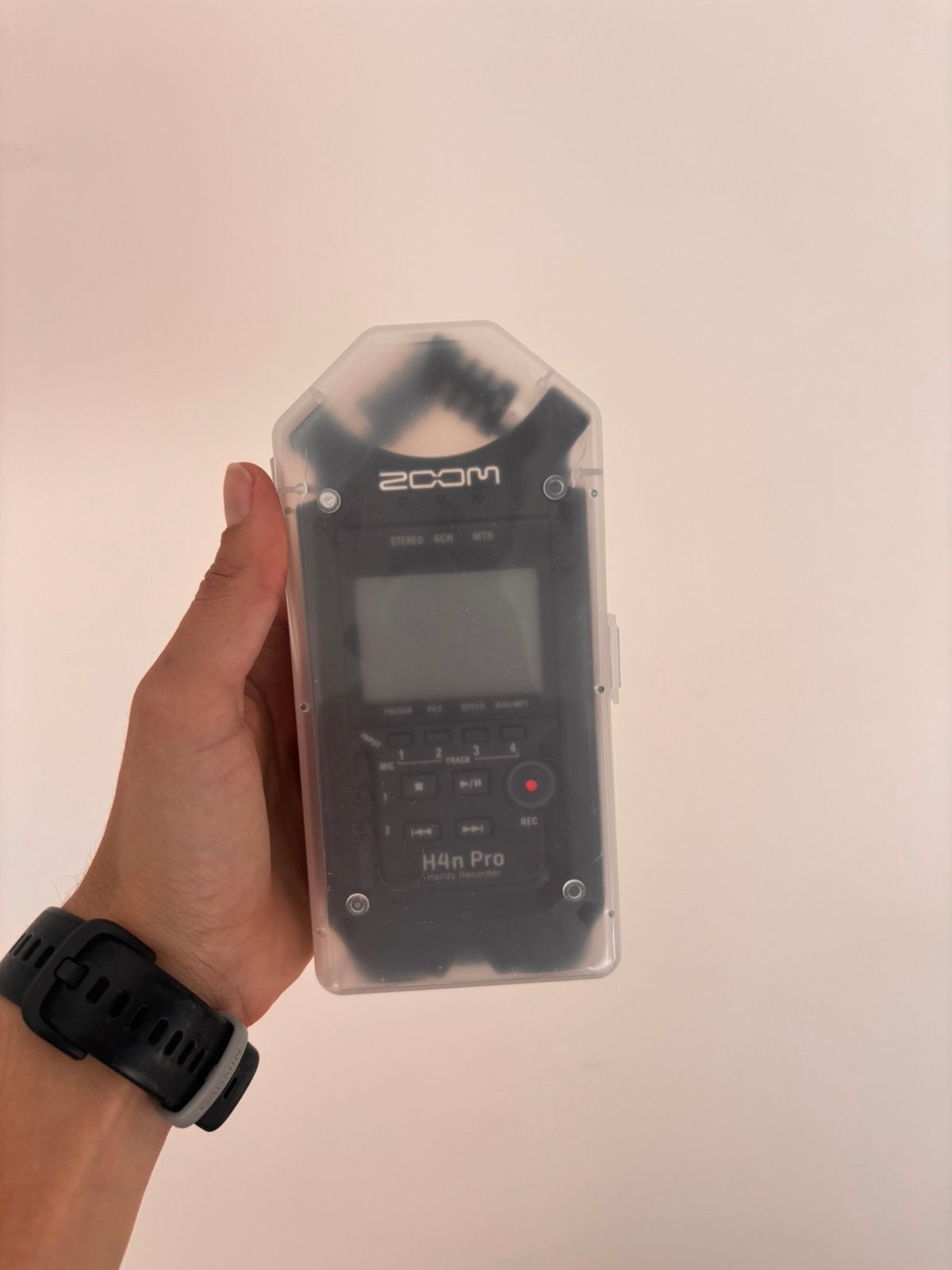 Zoom H4n Pro recorder + mini tripod, recorder is NEW, Muziek en Instrumenten, Ophalen of Verzenden, Zo goed als nieuw, Overige typen