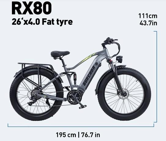 Burchda RX80 E-bike Nieuw in Doos - 2 Jaar Garantie, Fietsen en Brommers, Elektrische fietsen, Ophalen of Verzenden, Nieuw, Overige merken