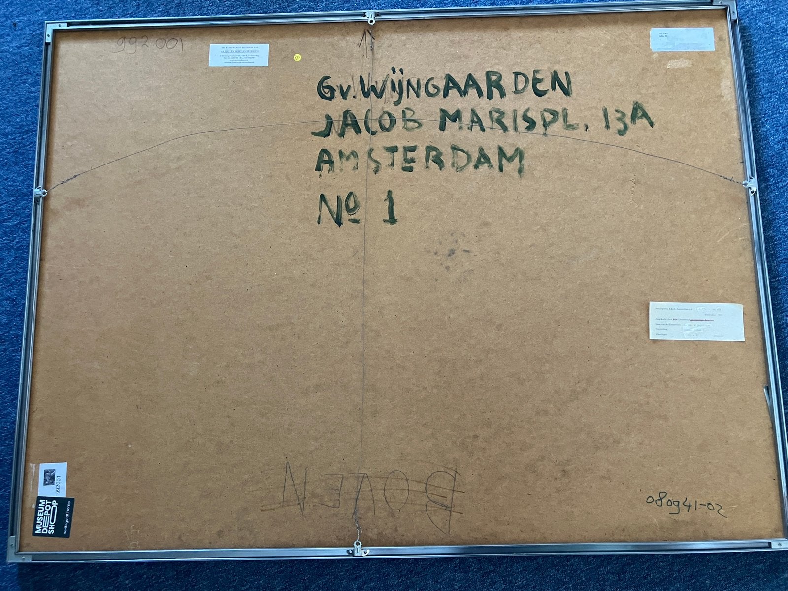Kunstwerk Gerrit van Wijngaarden. 120 x 90 cm, Ophalen