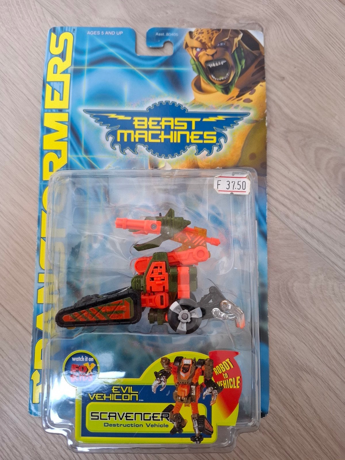 Transformers Beast Machines Scavenger (Evil Vehicon), Overige generaties, Verzenden, Nieuw