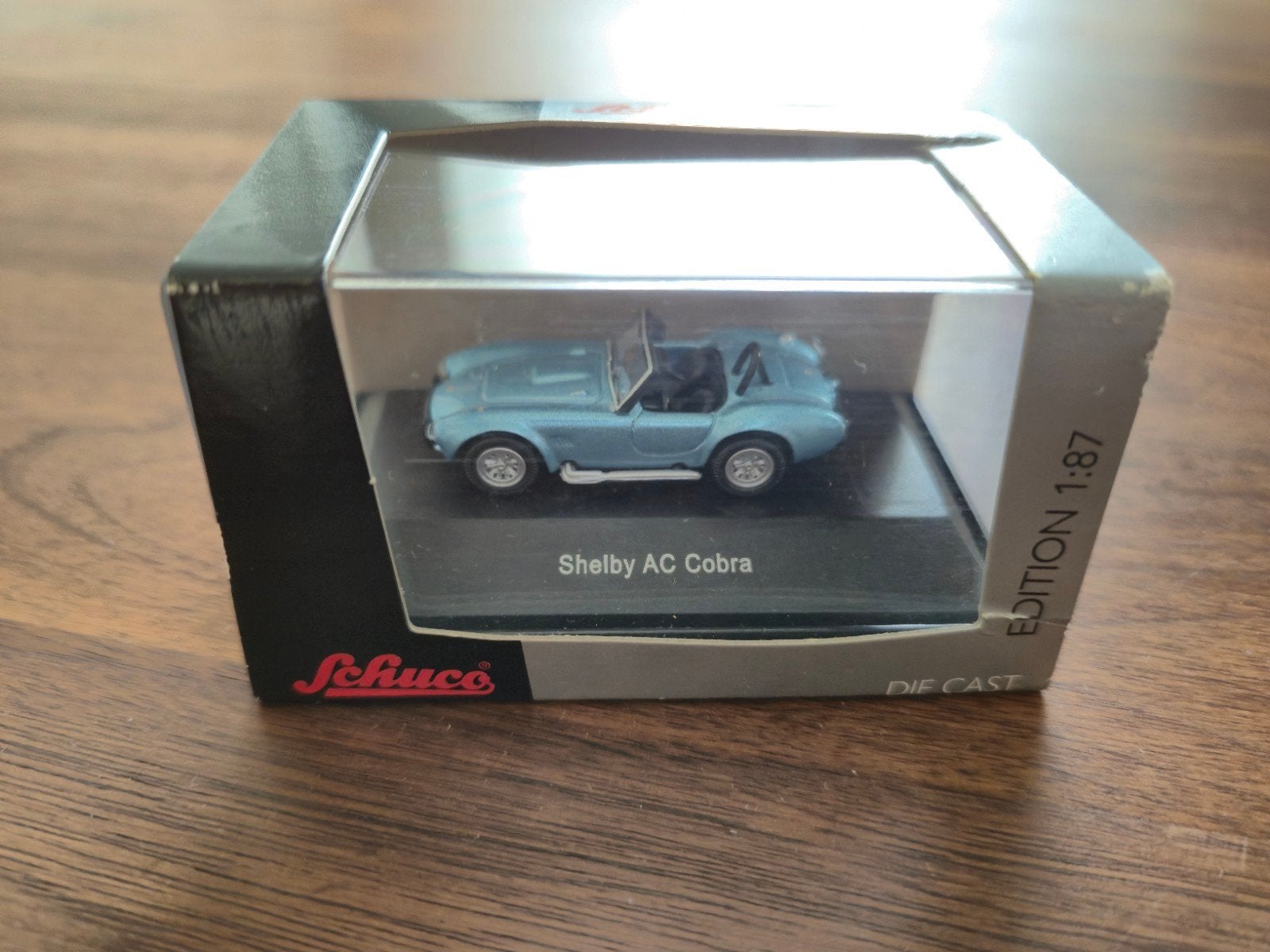 Schuco Shelby AC Cobra 1/87, Ophalen of Verzenden, Zo goed als nieuw, Auto, Schuco
