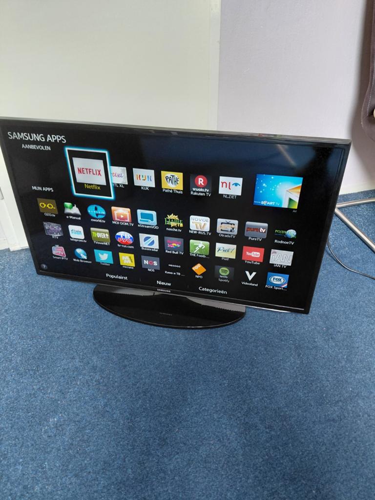Samsung Smart TV 40 inch, Ophalen, 50 Hz, Zo goed als nieuw, Samsung