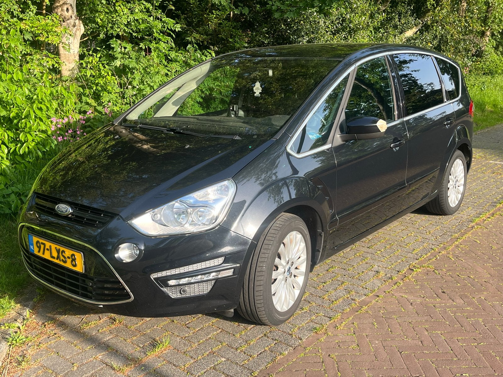 Ford S-Max 2.0 16V 107KW 2010 Zwart, Voorwielaandrijving, 145 pk, Stof, 4 cilinders